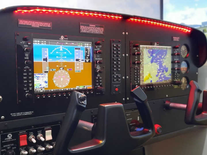 Simulador Full Cessna 172 G1000 MFSim